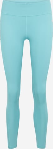 PUMA Skinny Workout Pants in Blue: front