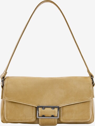 Pull&Bear Shoulder Bag in Yellow: front