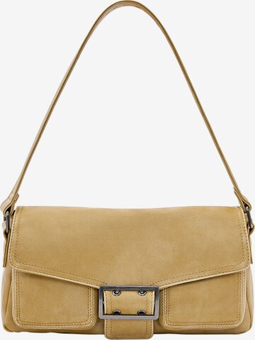 Pull&Bear Shoulder bag in Yellow: front