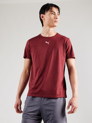 PUMA Funktionstopp 'TAD ESSENTIALS' i röd: framsida