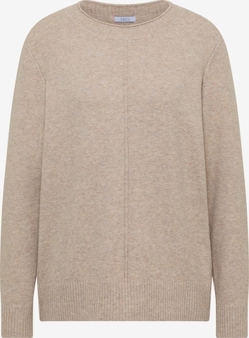 CECIL Sweater in Beige: front