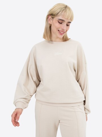 TATES Sweatshirt in Beige