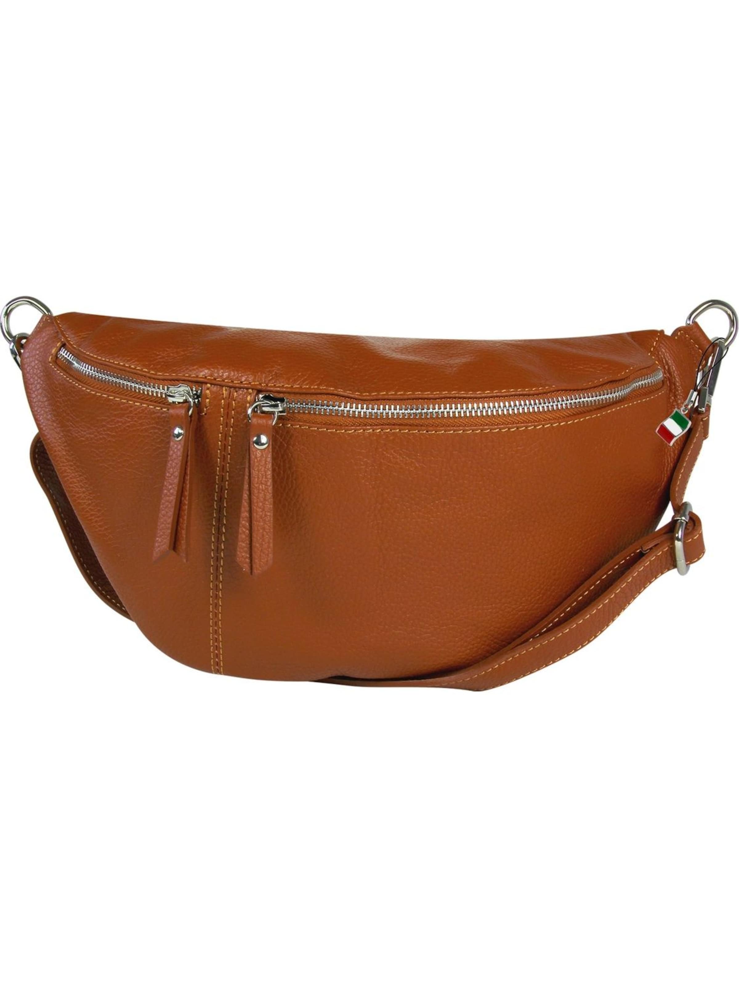 Florence Fanny Pack in Brown: front
