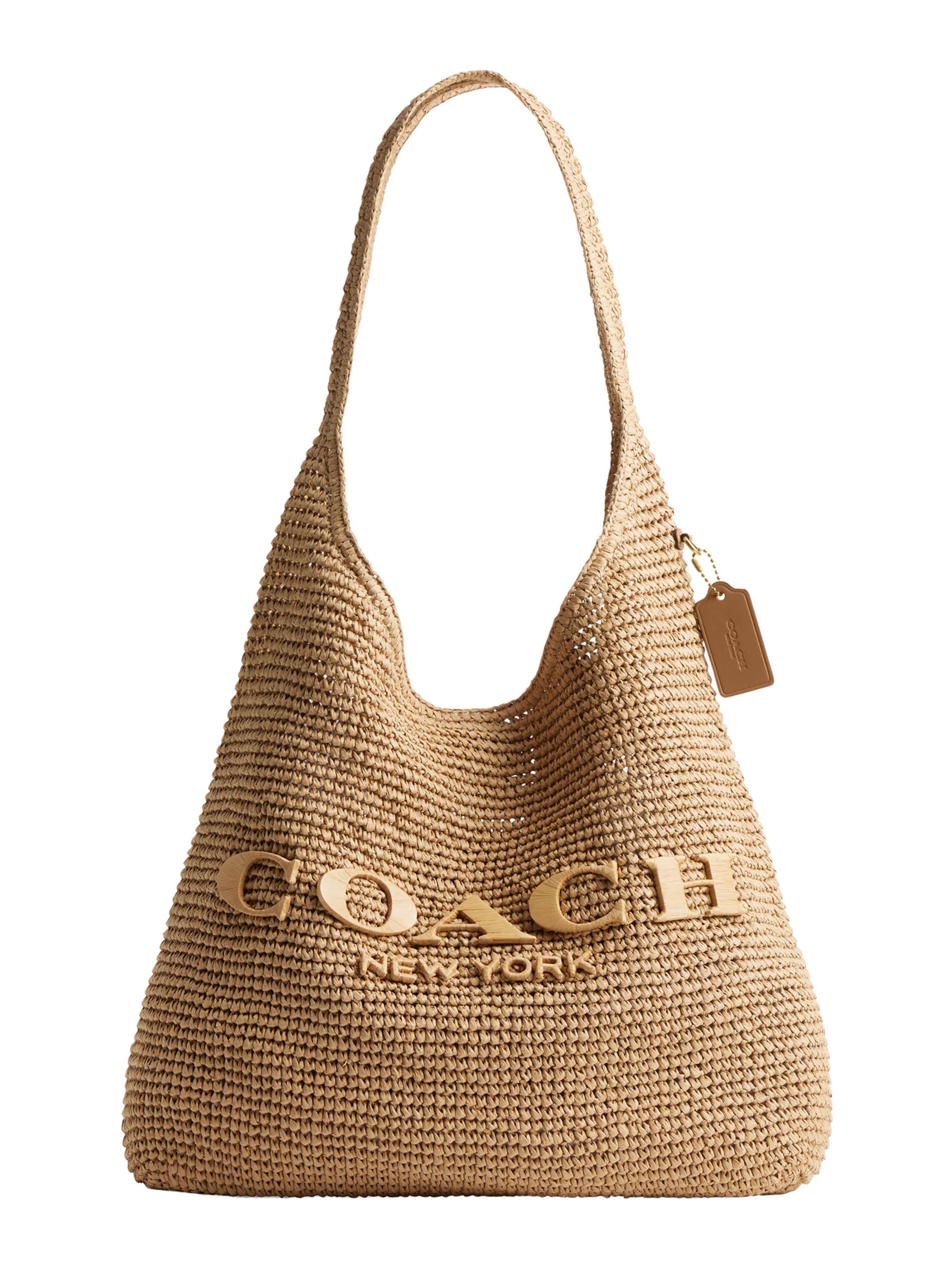 Borsa da spiaggia in One Size COACH di colore nudo, Visualizzazione prodotti