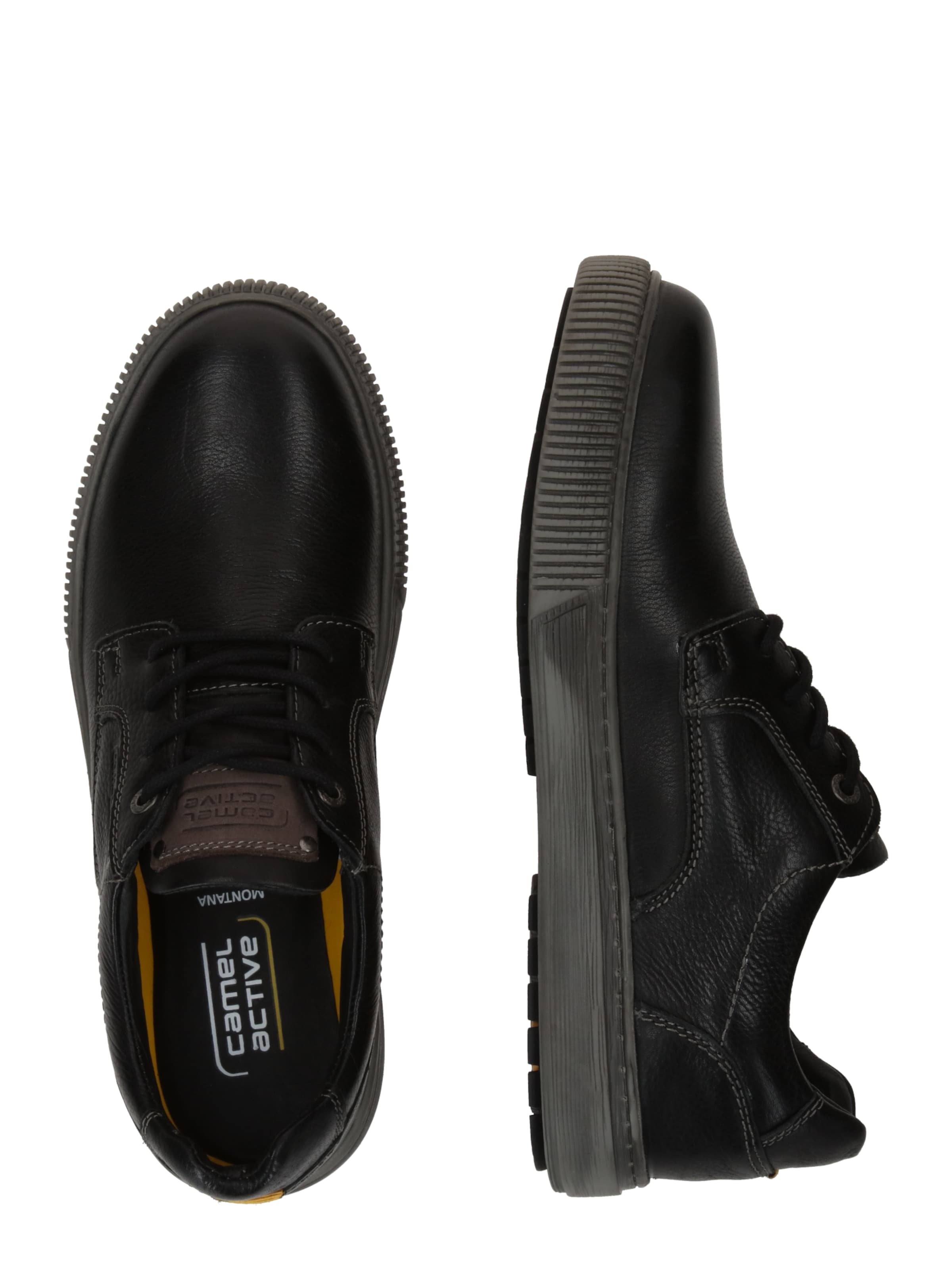CAMEL ACTIVE Športové šnurovacie topánky 'Moon' - Čierna