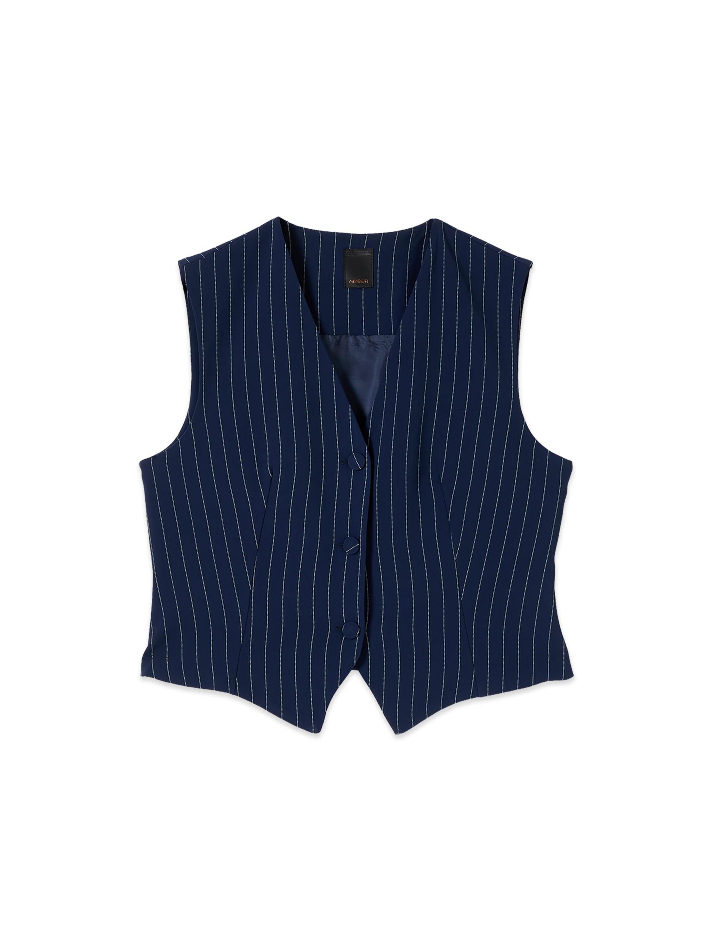 oltre Vest in Blue: front
