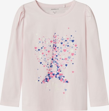 rožinė NAME IT Marškinėliai 'NMFOLLIA': priekis