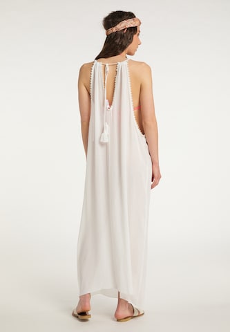 IZIA Beach Dress in White