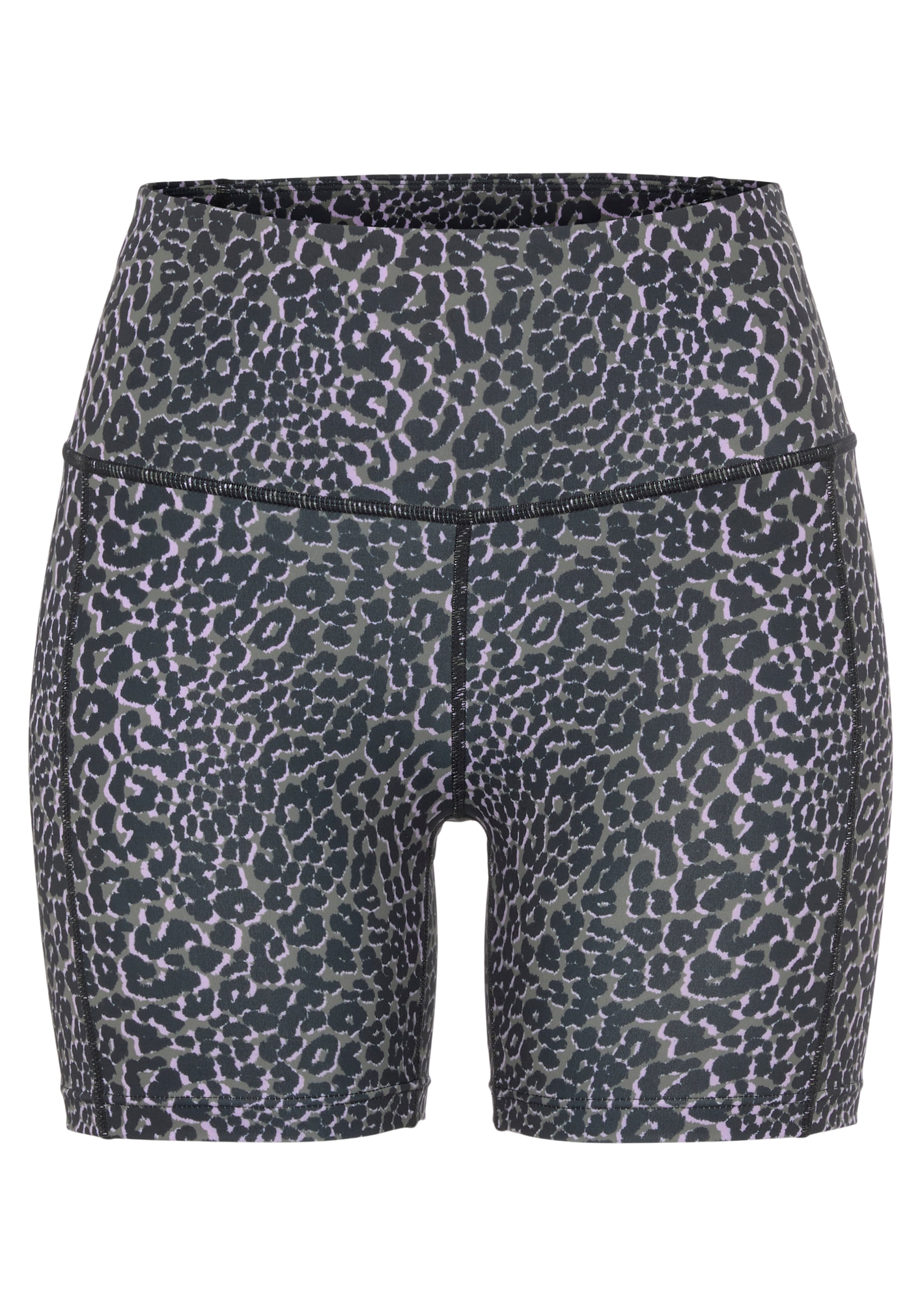 LASCANA ACTIVE Skinny Παντελόνι φόρμας σε γκρι: μπροστά