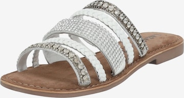 Mule LAZAMANI en blanc : devant