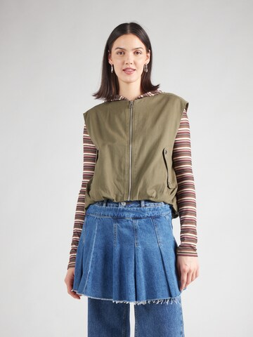 ONLY Vest 'ONLStine' in Green: front