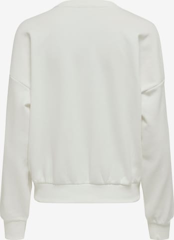 ONLY Sweatshirt 'RUNA' in Weiß