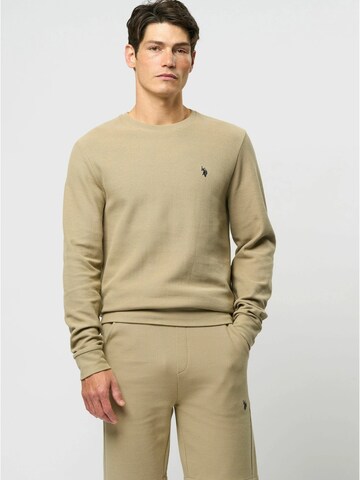 U.S. POLO ASSN. Pullover 'Malo' i beige: forside