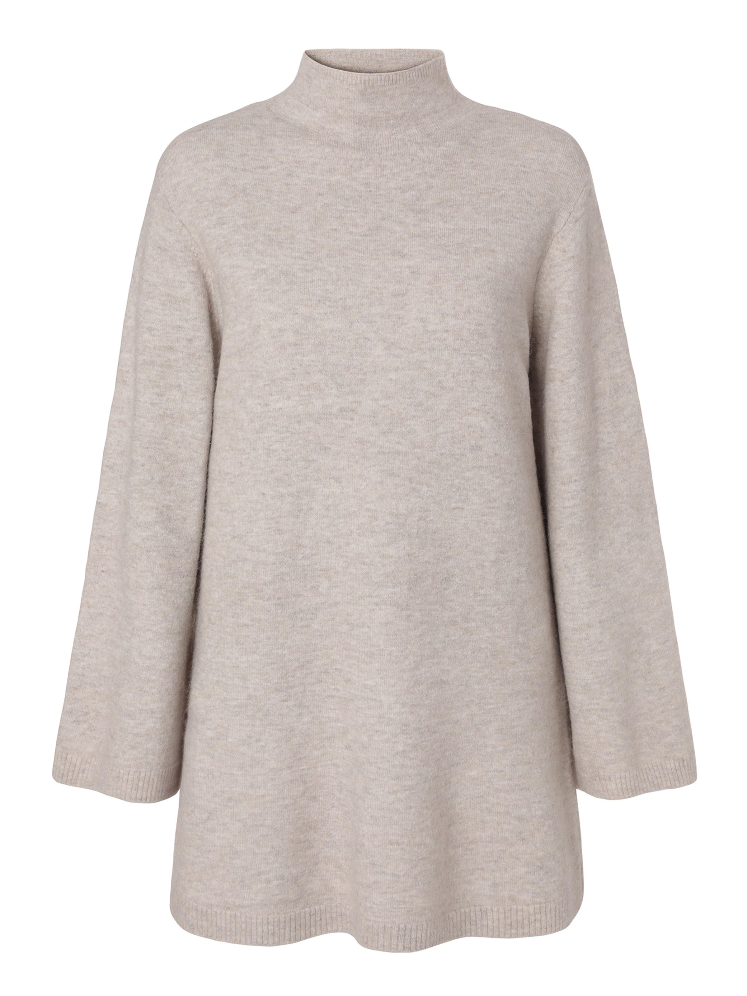 Robes en maille 'Canarsie' TATUUM en beige : devant