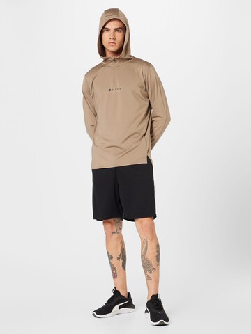 Virtus Athletic Sweatshirt 'Bale' in Brown