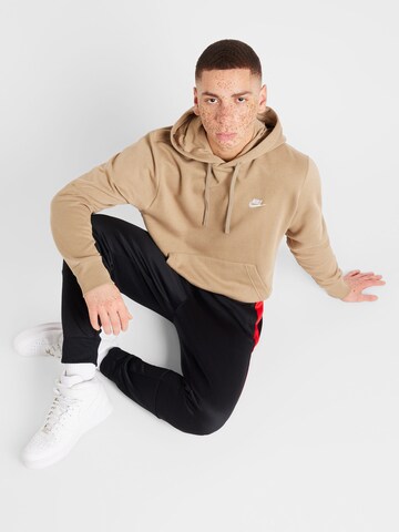 Nike Sportswear Klasický střih Mikina 'Club Fleece' – zelená