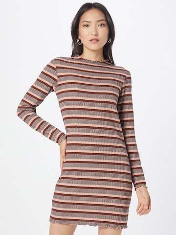 Robe 'RIA' ONLY en marron : devant