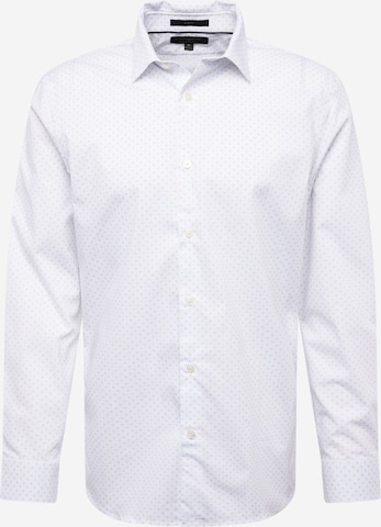 Coupe slim Chemise Banana Republic en blanc : devant