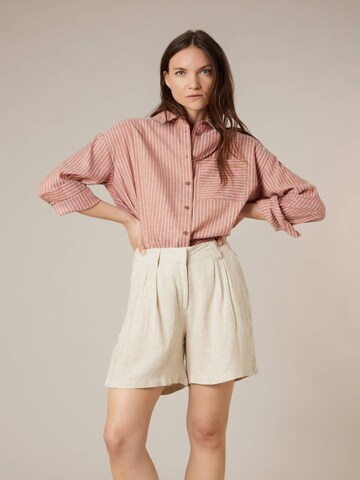 évasé Pantalon Deeluxe en beige