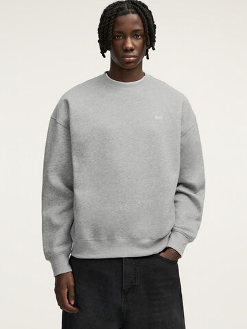Sweat-shirt 'STWD' Pull&Bear en gris