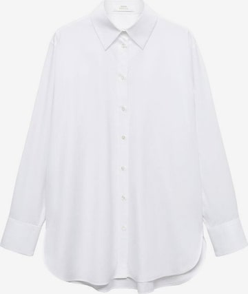 Camicia da donna 'Justy' di MANGO in bianco: frontale