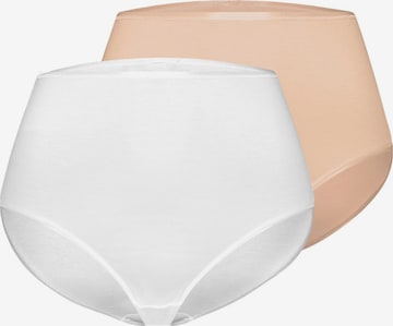 Hanro Slip 'Cotton Seamless' in Beige: Vorderseite