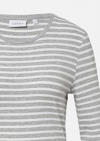 T-shirt comma casual identity en gris