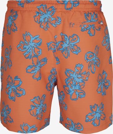 Urban Classics Badeshorts in Orange