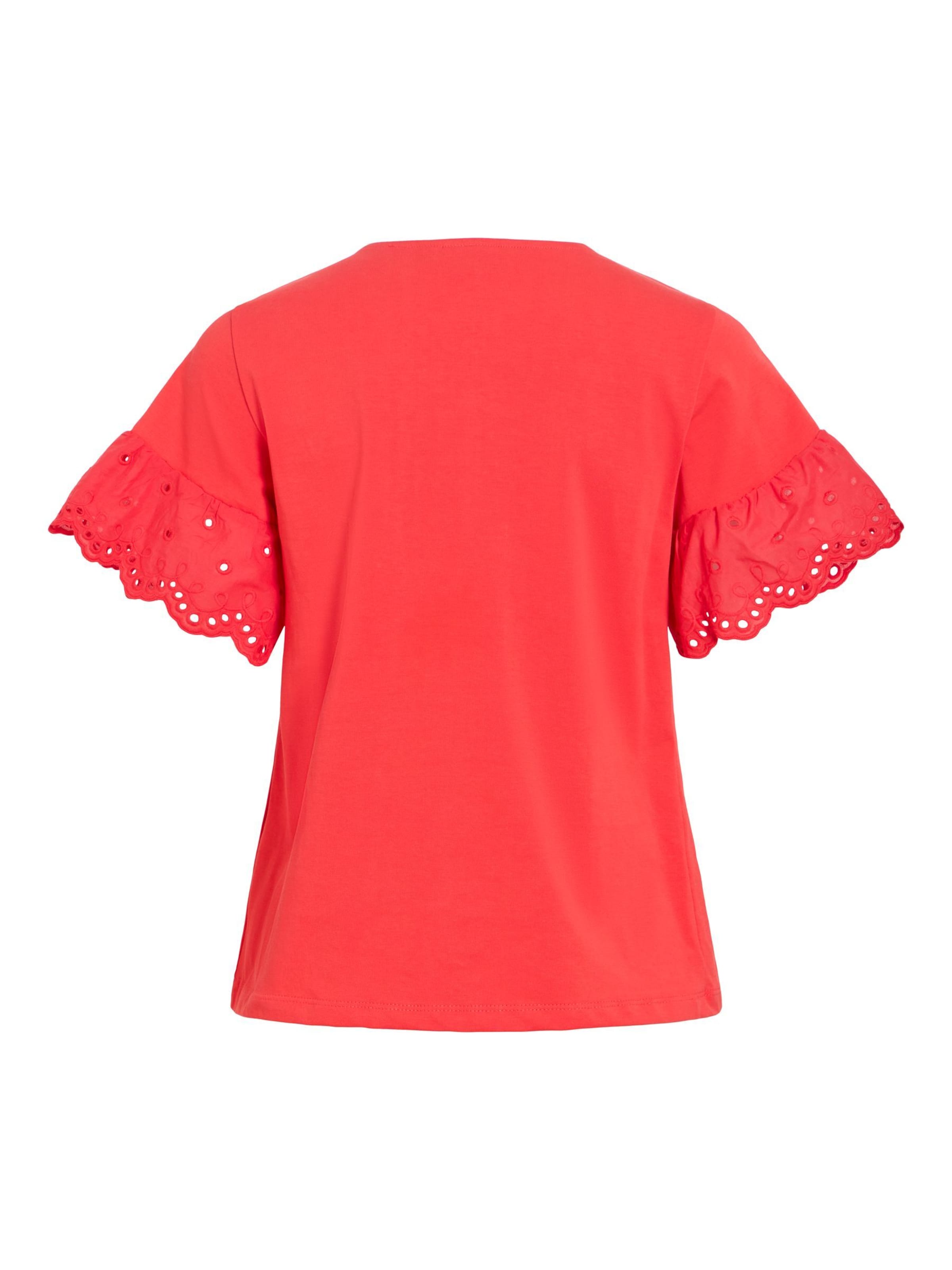 VILA - Camiseta 'VISummer' en rojo