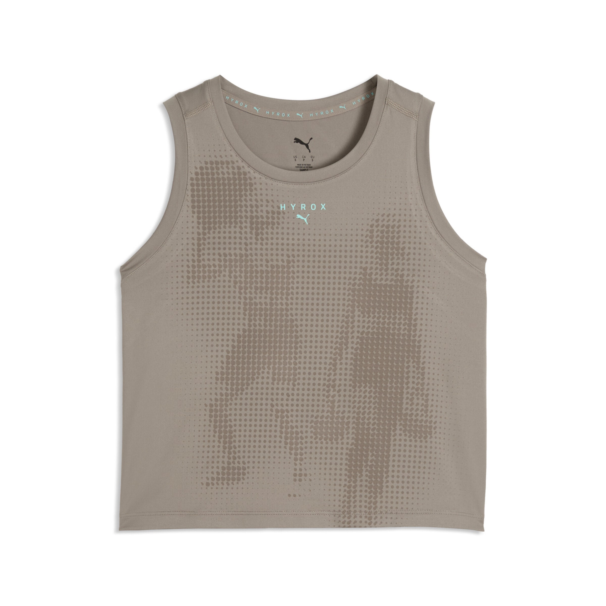 PUMA Sporttop 'Puma X Hyrox Cloudspun' in Beige: voorkant