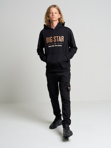BIG STAR Sweatshirt in Zwart