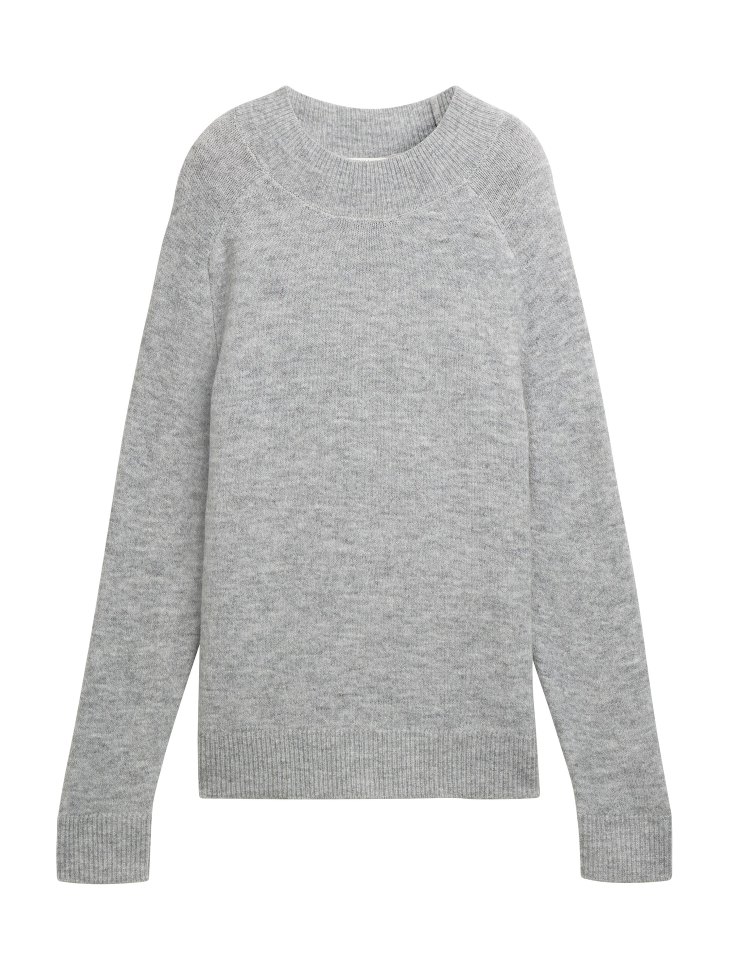 TOM TAILOR DENIM Trui in Grijs: voorkant