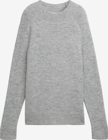 TOM TAILOR DENIM Pullover in Grau: Vorderseite