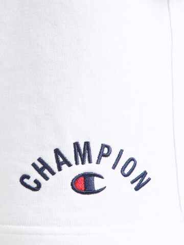 Champion Authentic Athletic Apparel - Loosefit Pantalón en blanco