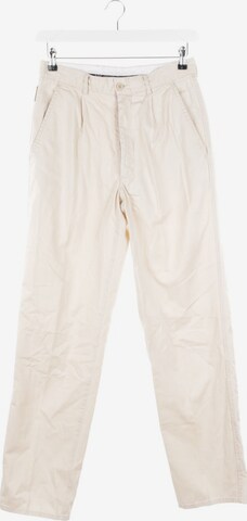 ARMANI Pants in 31-32 in White: front
