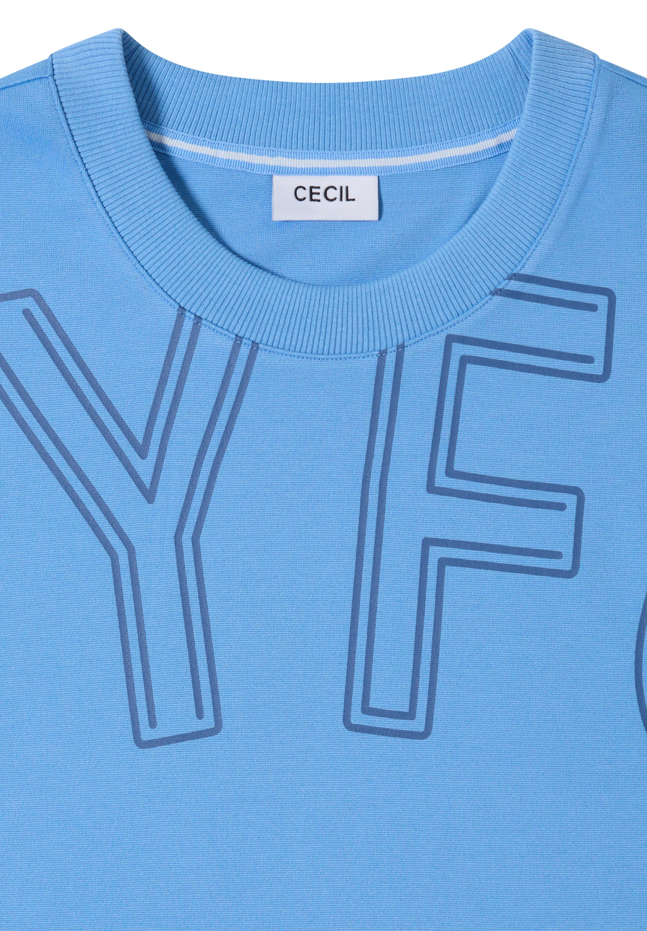 CECIL Sweatshirt in Blue