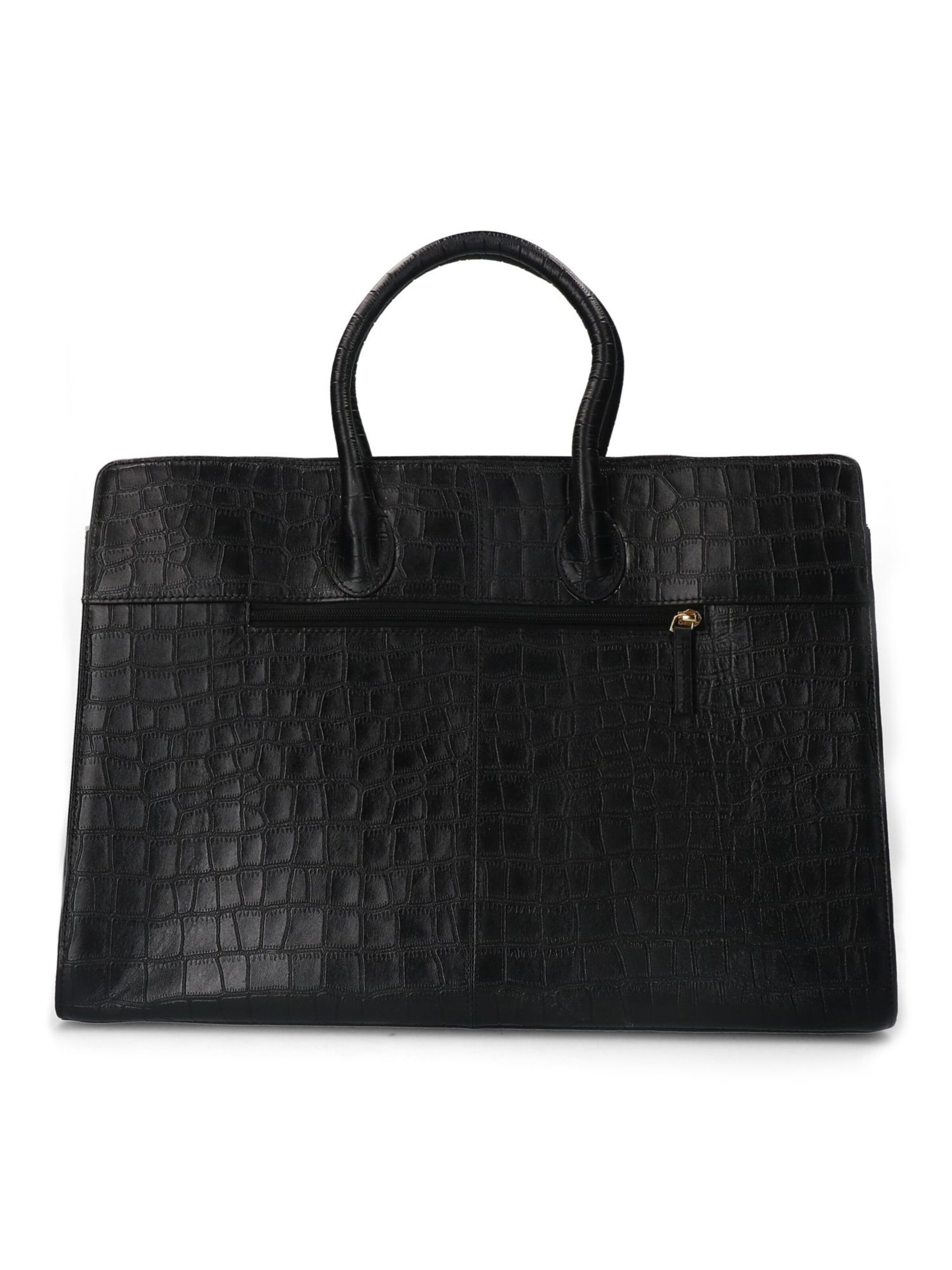 MANFIELD Shopper in Black: front