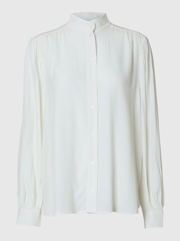 Chemisier SELECTED FEMME en blanc