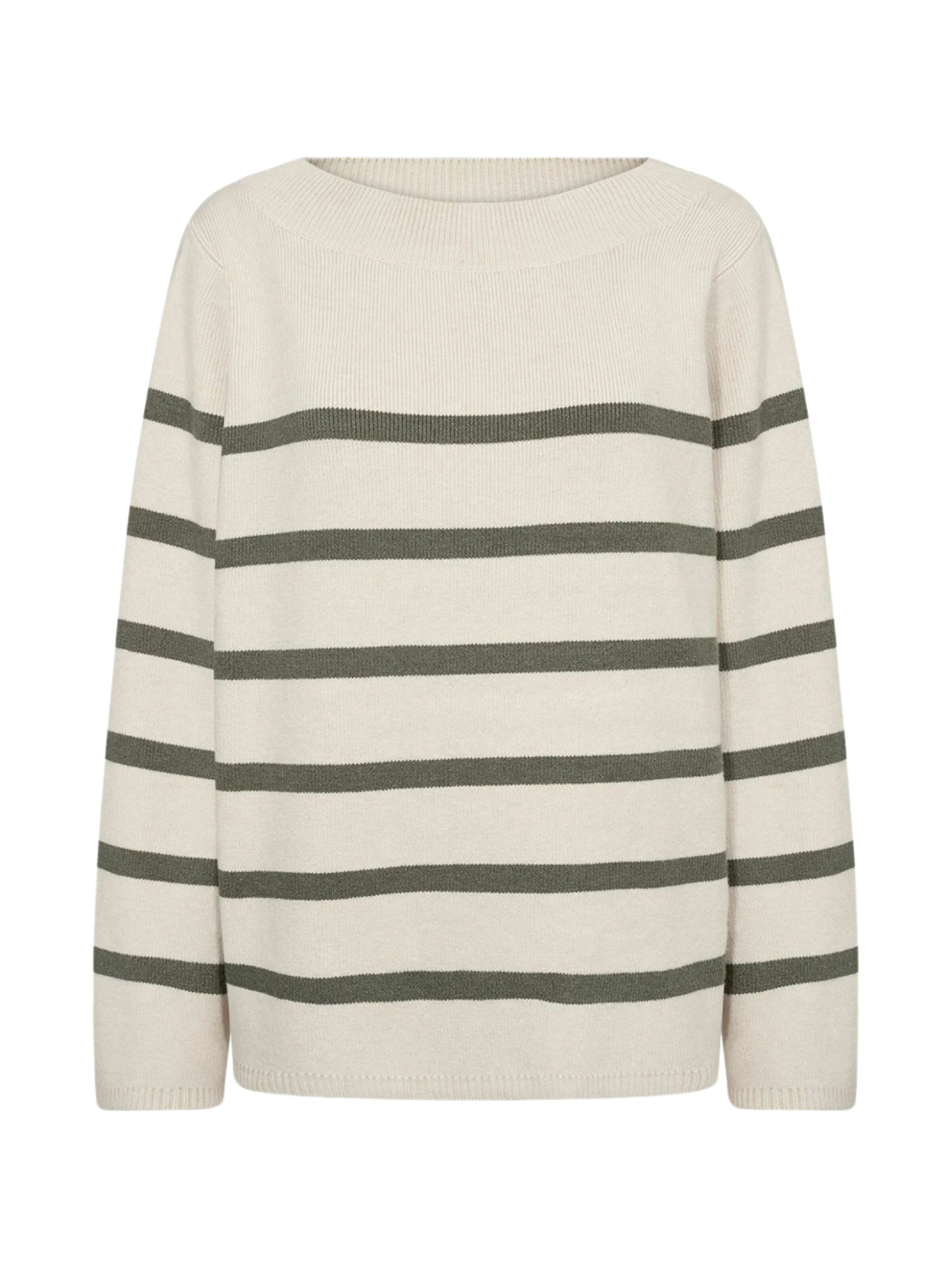 Soyaconcept Sweater SC-KANITA STRIPE in White ABOUT YOU