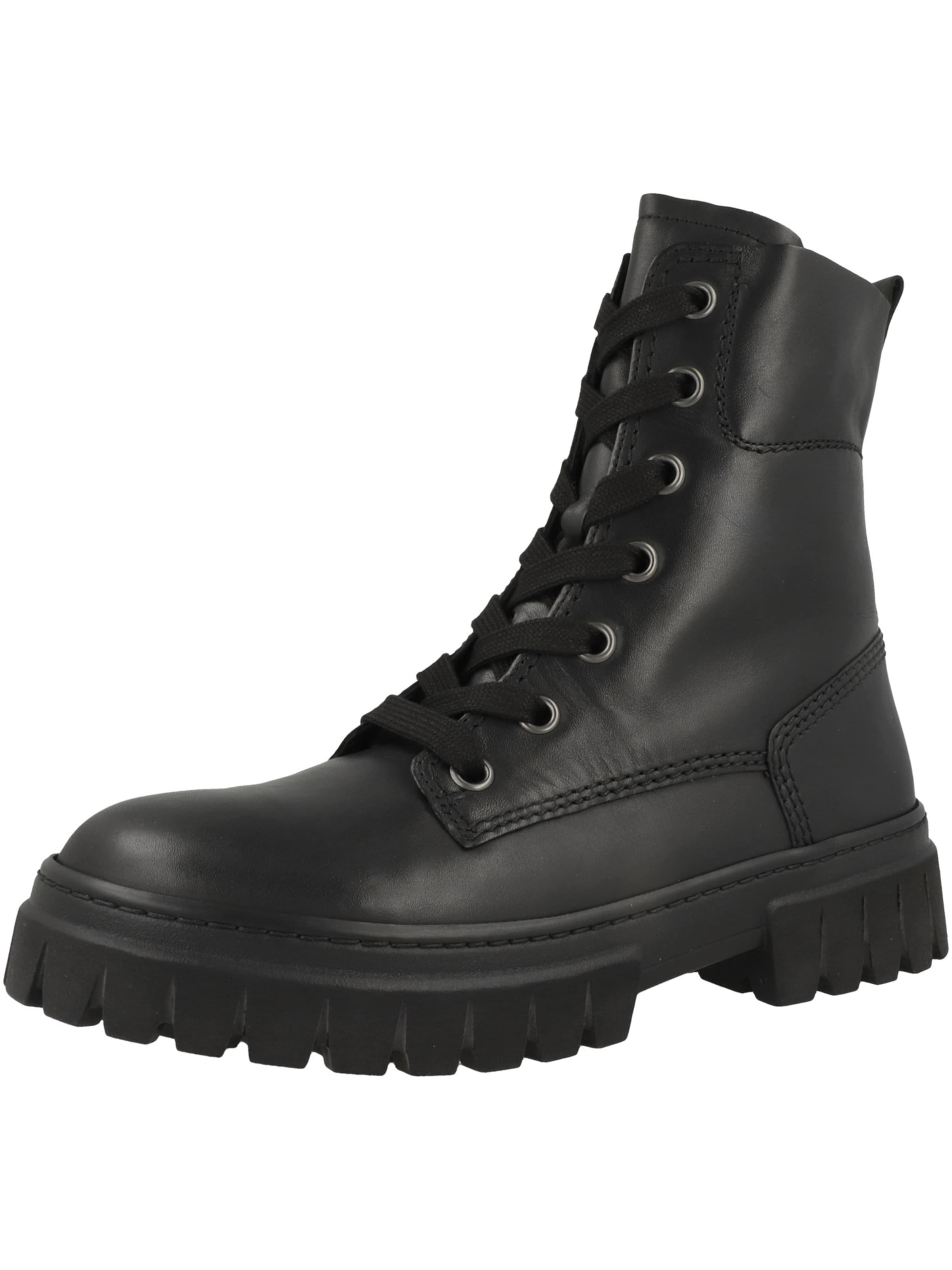 GABOR Veterlaarsjes in Zwart: voorkant