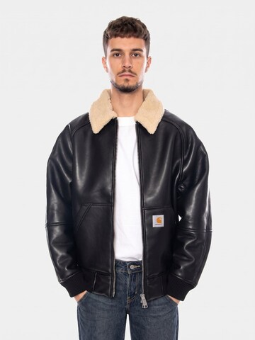 Carhartt WIP Overgangsjakke 'SHEPTON JACKET BLACK / NATURAL' i beige