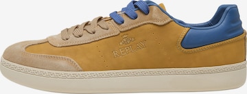 Baskets basses 'Pyper' REPLAY en jaune : devant