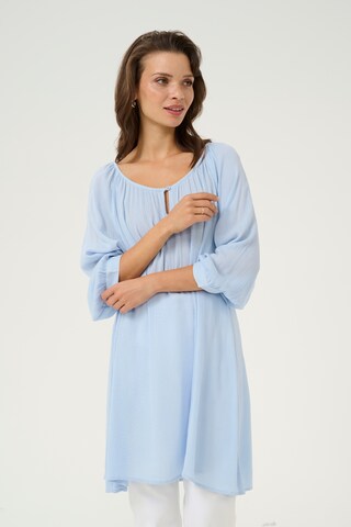 Kaffe Tunic 'Ambe' in Blue: front