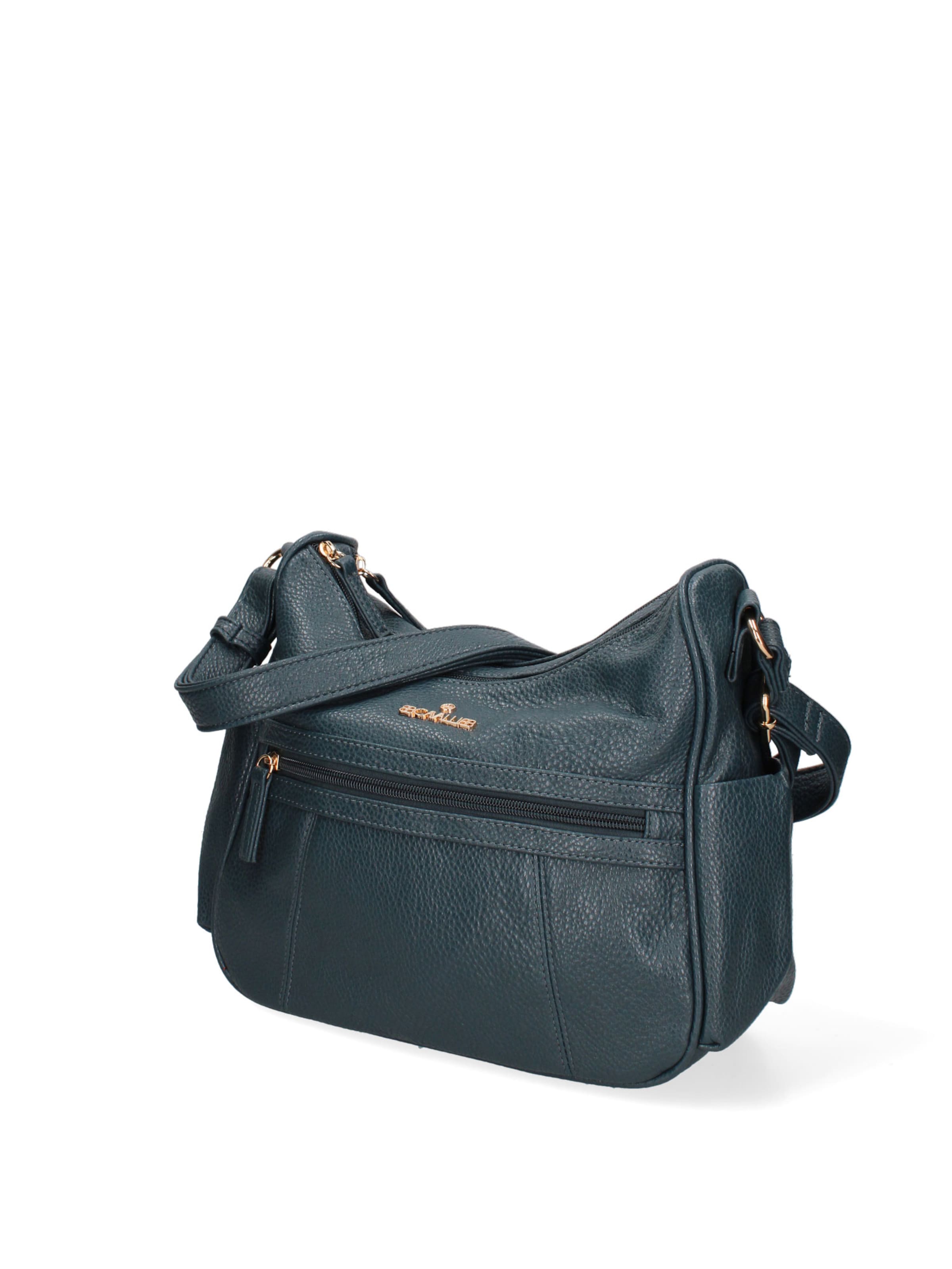 Borsa a tracolla 'Borsa a Tracolla Donna B Cavalli Ecopelle Zip Tasche Multiple 28x24cm' di B. Cavalli in blu