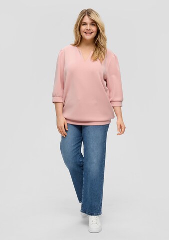 Sweat-shirt s.Oliver en rose