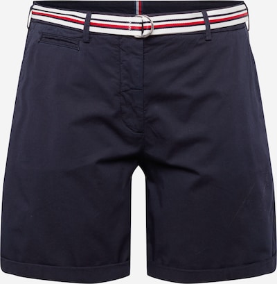 sötétkék / piros / fehér Tommy Hilfiger Curve Chino nadrág, Termék nézet