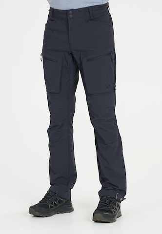Whistler Regular Outdoorbroek 'Kodiak' in Blauw: voorkant