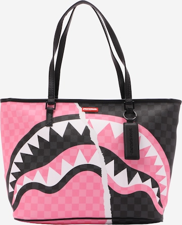 Cabas Sprayground en rose : devant