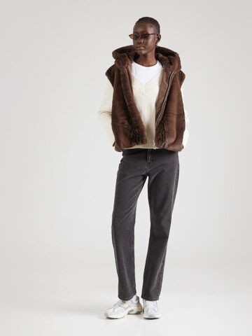 Monki Bodywarmer in Bruin