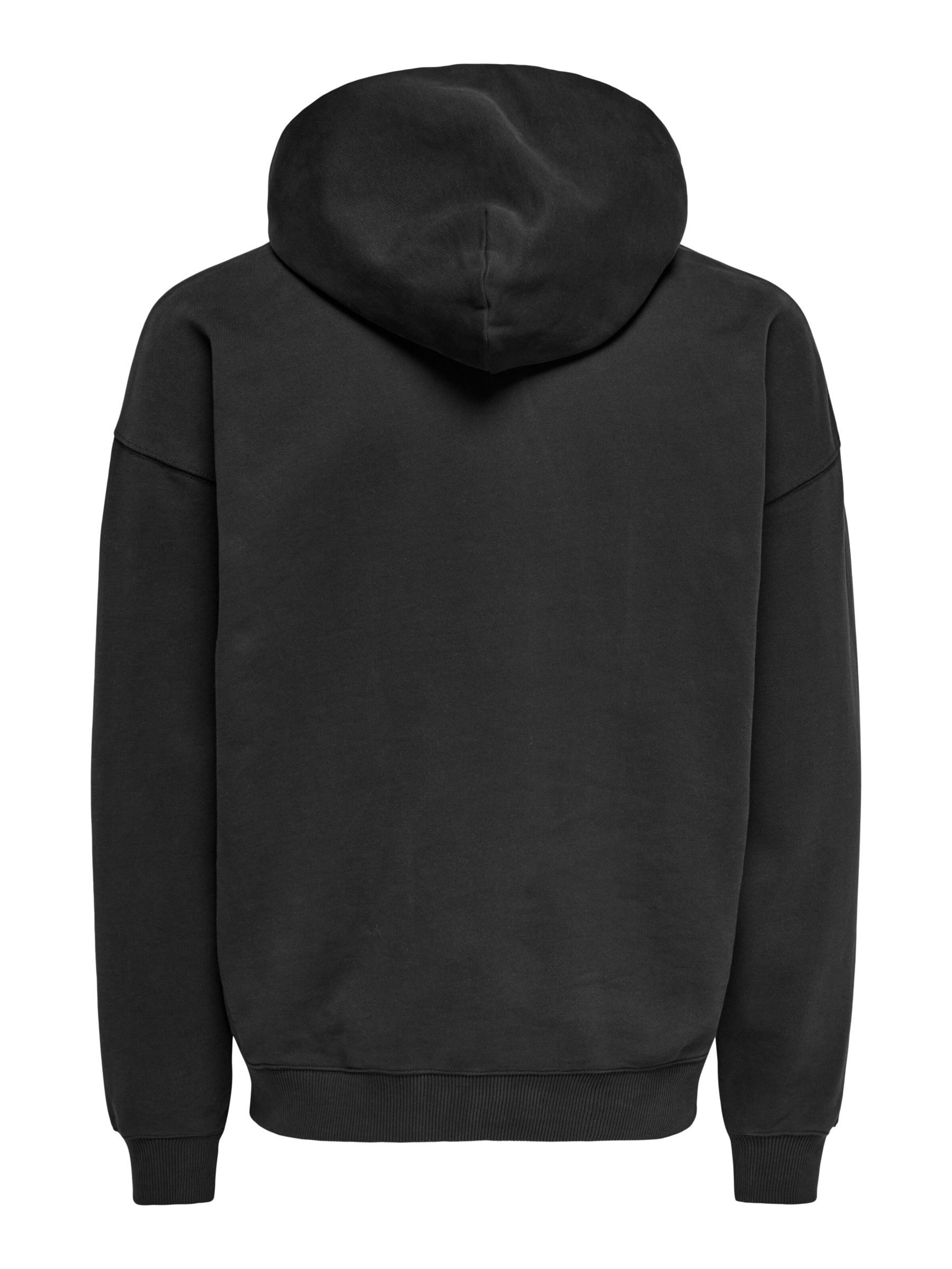 Only & Sons Sweatshirt 'ONSLUCAS' in Zwart